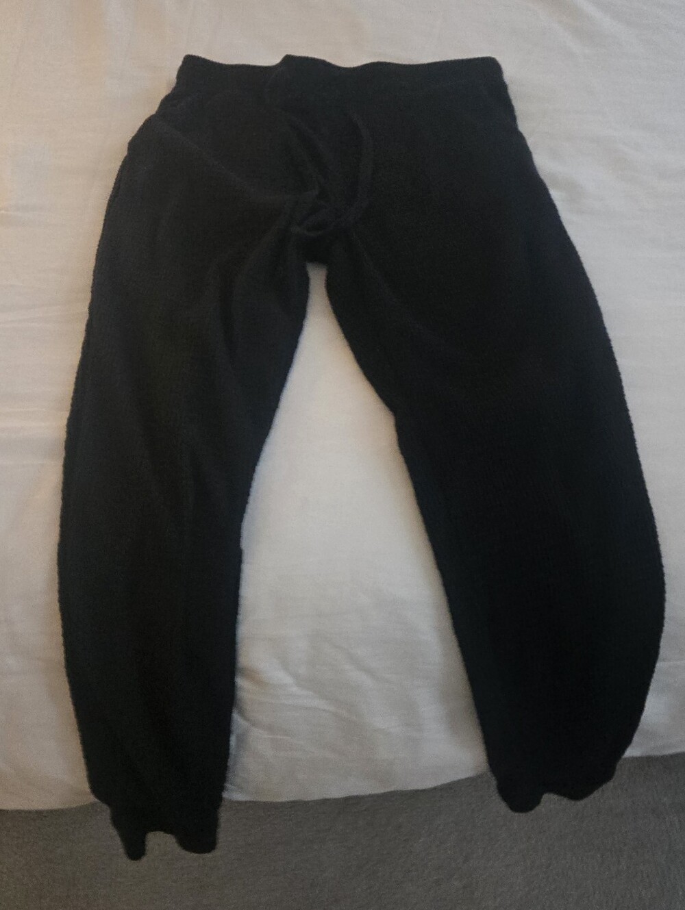 Kids Black Fleece Jogger Pants - Cozy Everyday Bottoms
